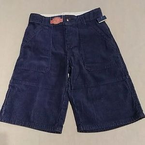 Boys blue corduroy Osh Kosh shorts